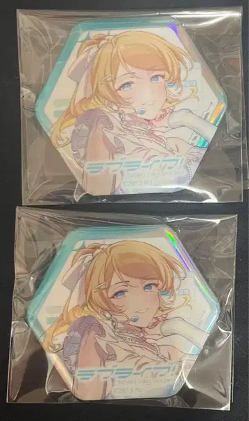 러브 라이브 TOPPA!! BASE 캔뱃지 아야세 에리 2점 세트