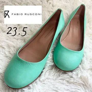 [ FABIO RUSCONI ] 펌프스 23.5 민트 그린