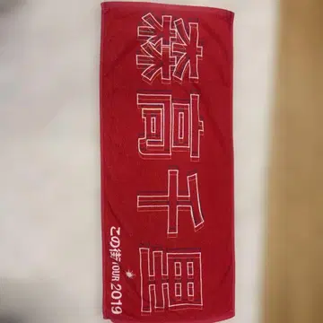 모리타카 치사토 2019 이 거리 투어 라이브 타월