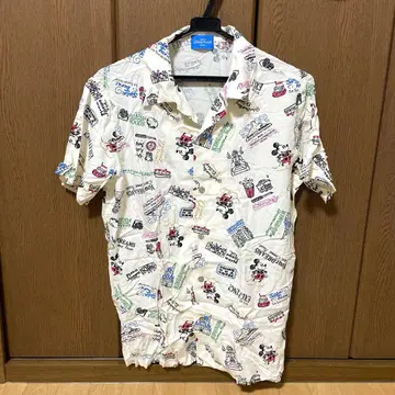도쿄 디즈니 리조트 미키 알로하 셔츠