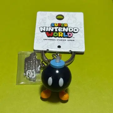 USJ 입장객 한정판 슈퍼 닌텐도 월드 봄병 키링