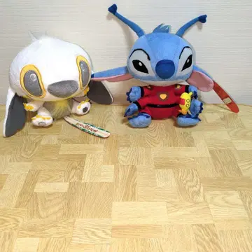 레어 디즈니 스티치 봉제 인형 2점