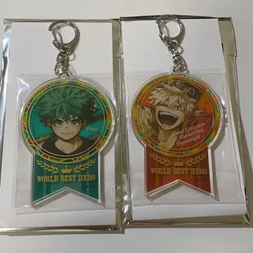 히로아카 원화전 아크릴 키링 컬렉션 미도리야 이즈쿠 바쿠고 카츠키