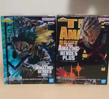 amazing heroes plus DX 바쿠고 데쿠 2체 세트