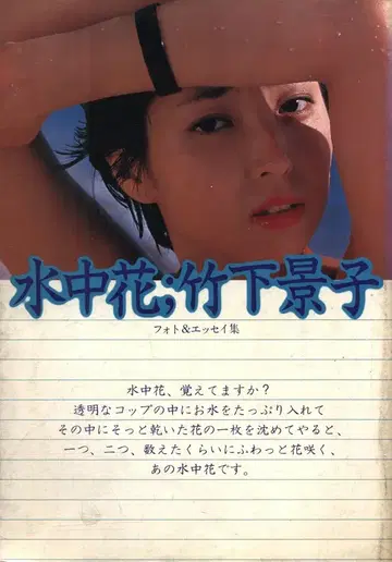 타케시타 케이코 수중 꽃 사진 & 에세이집