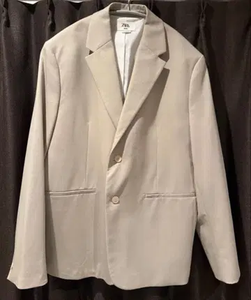 새상품급 ZARA 베이지 테일러드 자켓 US44 EUR54