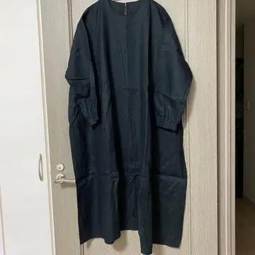 HEAVENLY 헤븐리 프렌치 린넨 사이드 개더 원피스 린넨 100%