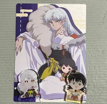 이누야샤 복권 메이트 셋쇼마루 린 아크릴 블록 클리어 케이스