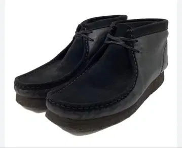 클락스 로키마운틴 콜라보 모카신 부츠 블랙 스웨이드 27cm