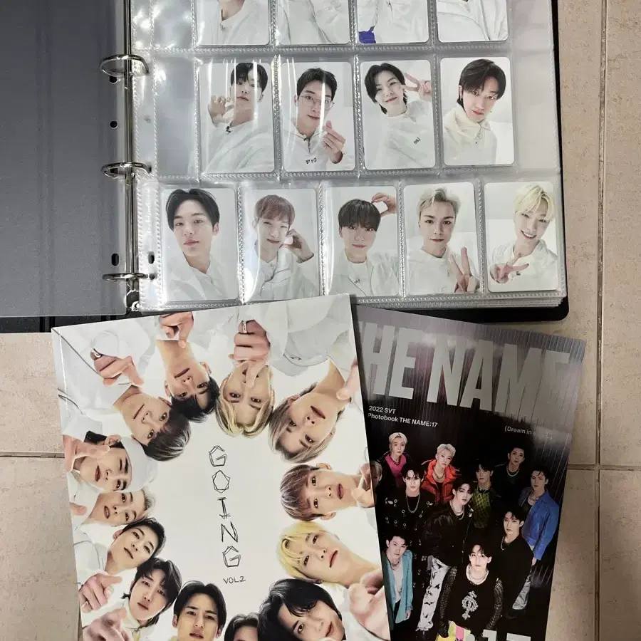 Seventeen ize photobook on Bunjang Global Site.