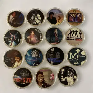 마이클 잭슨 기념 메달 15 코인