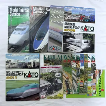 KATO 철도 모형 카탈로그 5권 & KATO NEWS 7권