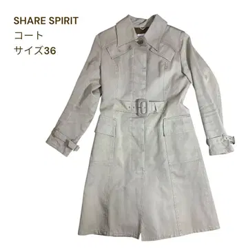 SHARE SPIRIT 트렌치코트 베이지