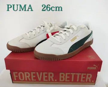 미사용 새상품 PUMA 스니커즈 26cm 클럽 5V5