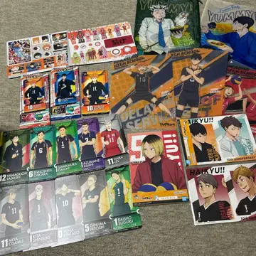 하이큐 티켓 라이크 컬렉션 클리어 아트 보드 yummy 파우치