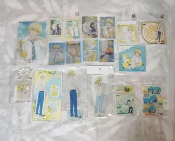 허니 레몬 소다 미우라 카이 아크릴 스탠드 스티커 세트