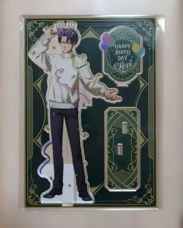 진격의 거인 이케프리 아크릴 스탠드 리바이 버스데이