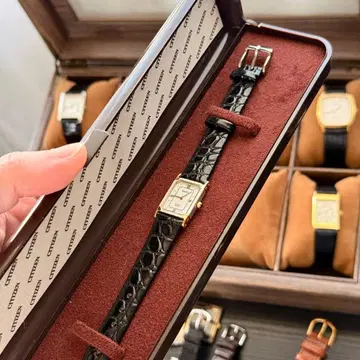 빈티지 CITIZEN EXCELA 로만 다이얼 탱크 1982년 제조