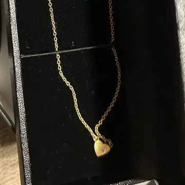 이와타 타카노리 GODONLYKNOWS 하트형 펜던트 목걸이