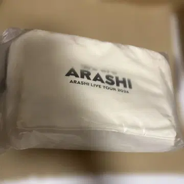 We are ARASHI LIVE TOUR 2026 파우치
