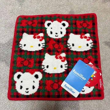헬로키티 familiar 타월 손수건