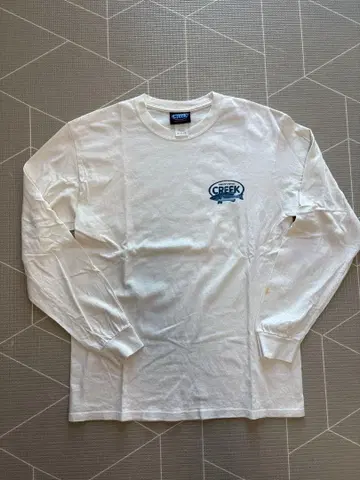 Creek 긴팔 티셔츠 화이트