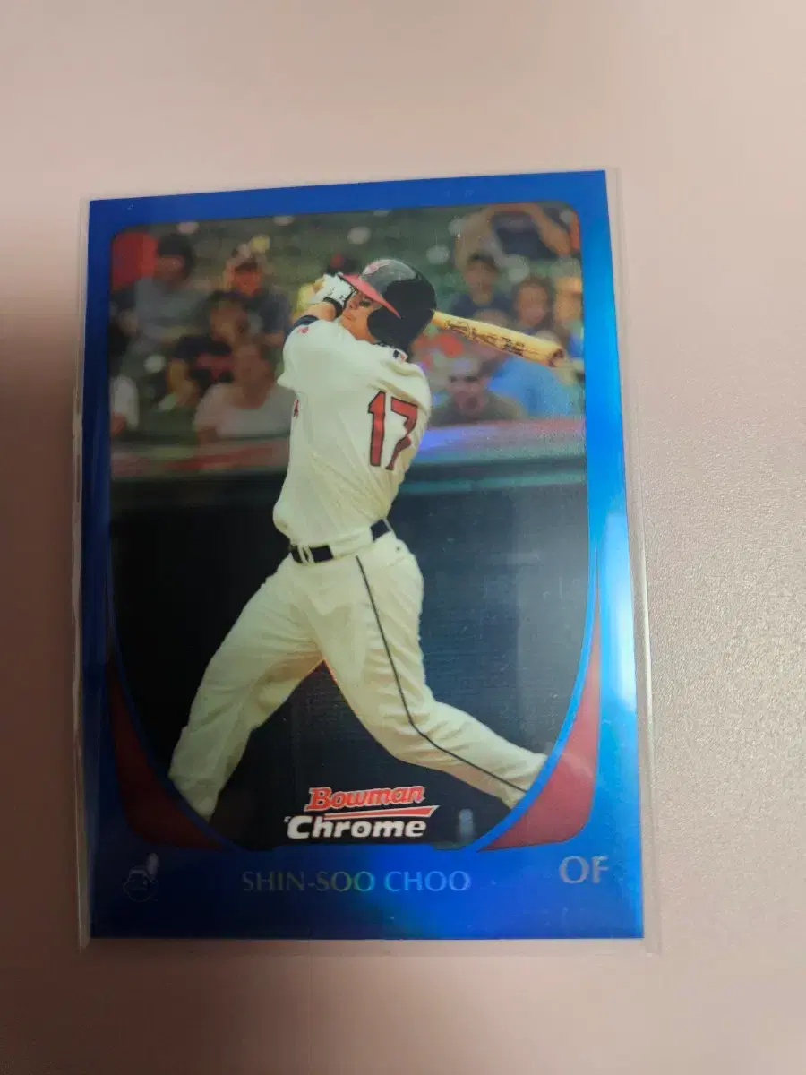 추신수 150장 한정 2011 Bowman Chrome 블루 리플렉터
