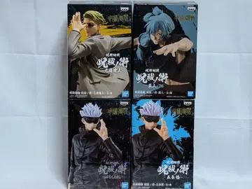 주술회전 주발노술 피규어 (나나미, 고죠, 마히토) 4체 세트