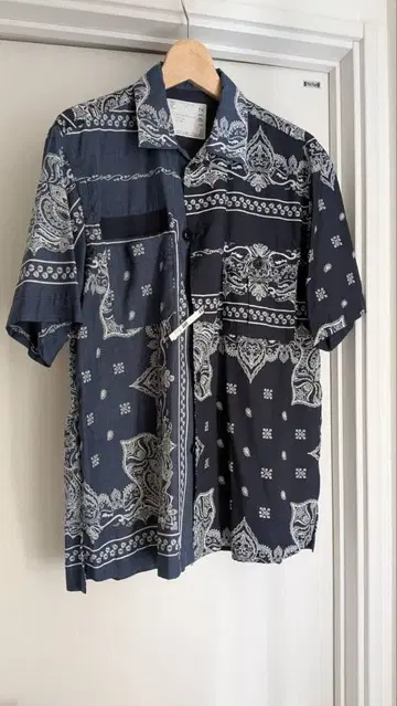 새상품급 sacai 사카이 반다나 셔츠