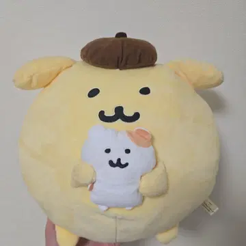 나가노 x 산리오 캐릭터즈 폼폼푸딩 머핀과 함께 BIG 봉제 인형