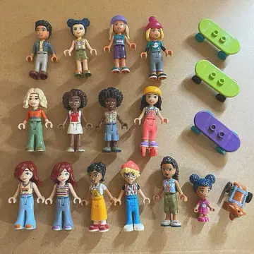 LEGO 프렌즈 미니 피규어 일괄 덤 포함