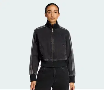 아디다스 데님 파이어버드 트랙탑 블랙 M