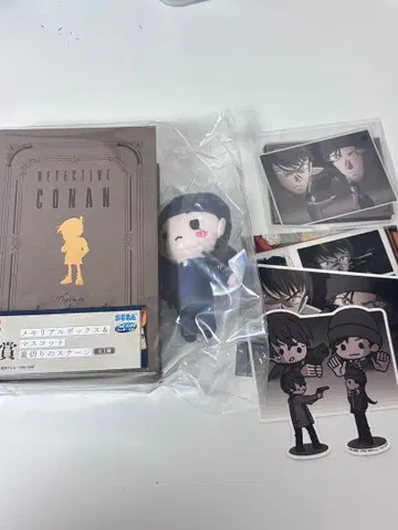 명탐정 코난 봉제 인형 스티커 세트