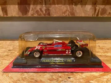페라리 126C 1981 질 빌뇌브 1/43