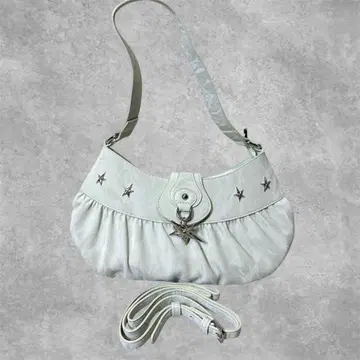 Y2K 별 스터드 숄더백 민트 헤이세이 갸루 그런지 한국