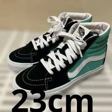 Vans 하이컷 스니커즈 블랙/터콰이즈