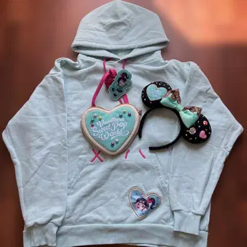 바넬로피 후드티, 머리띠, 미니백