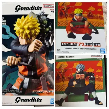 Grandista 나루토 & 하타케 카카시 피규어