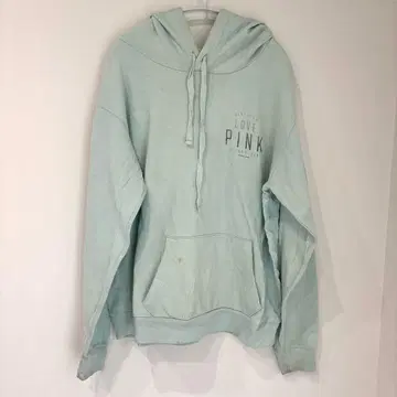 빅토리아시크릿 PINK 맨투맨 후드티 민트 그린 [ L ]