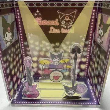 산리오 쿠로미 아크릴 스탠드 방 라이브 회장