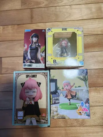 SPY x FAMILY 아냐 요르 피규어 세트 묶음 판매