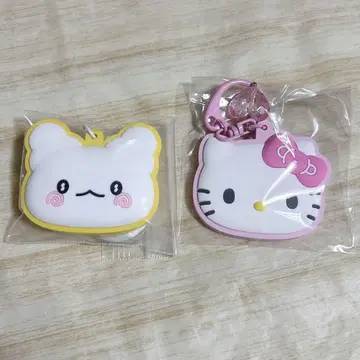 시크릿 러버 거울 키링 키티 하나마루 유령