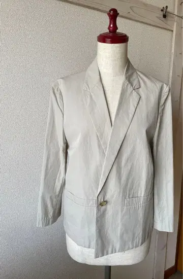 [새상품급] Margaret Howell 테일러드 자켓 베이지 코튼 M