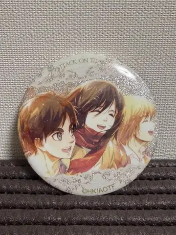 진격의 거인 반짝반짝 캔뱃지 캔뱃지 엘렌 미카사 알민