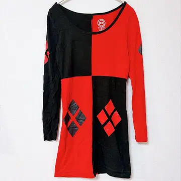 DC코믹스 할리 퀸 튜닉 원피스 할로윈