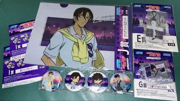 명탐정 코난 세가 럭키 쿠지 마츠다 진페이 & 하기와라 켄지 세트