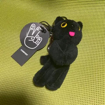 comfort 검은 고양이 키링