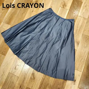 로이스크레용 Lois CRAYON 플레어 스커트 일본제 M