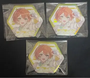 러브 라이브 TOPPA!! BASE 캔뱃지 호시조라 린 3세트