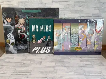 나의 히어로 아카데미아 구매 혜택 쇼핑백 & 클리어 포스터 & 부채